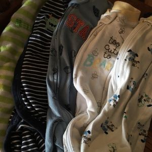 Newborn Boys Sleepers Bundle